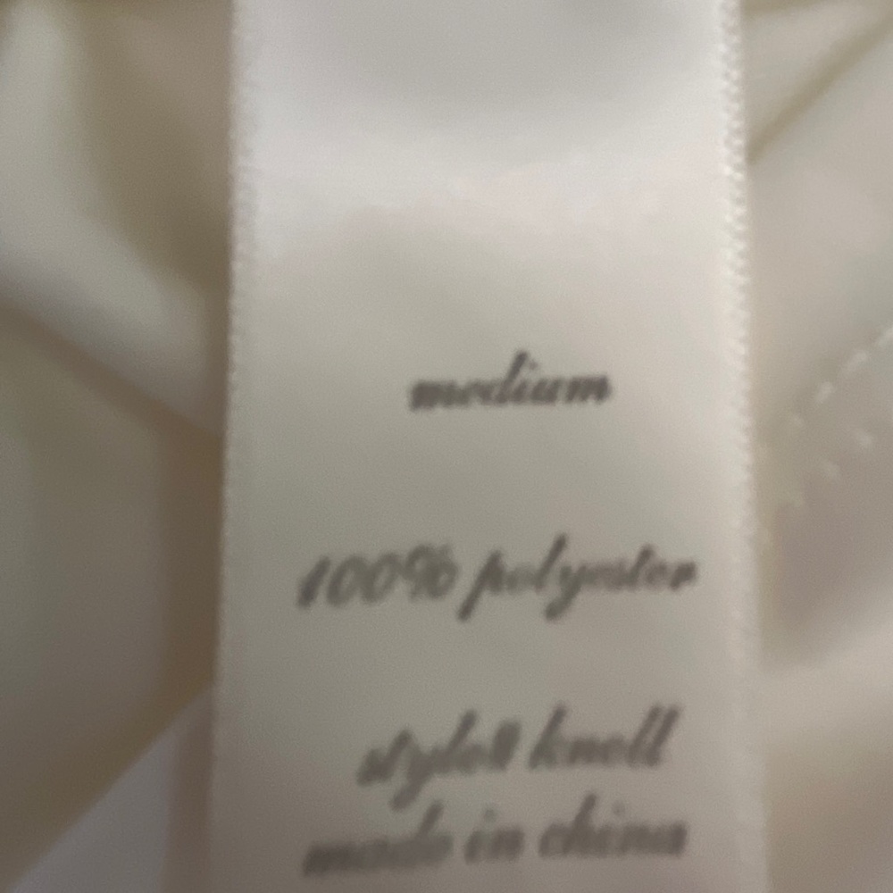 Altar’d State White Coral Pink Orange Floral Maxi Dress Flutter Ruffle Knoll M - Picture 11 of 11